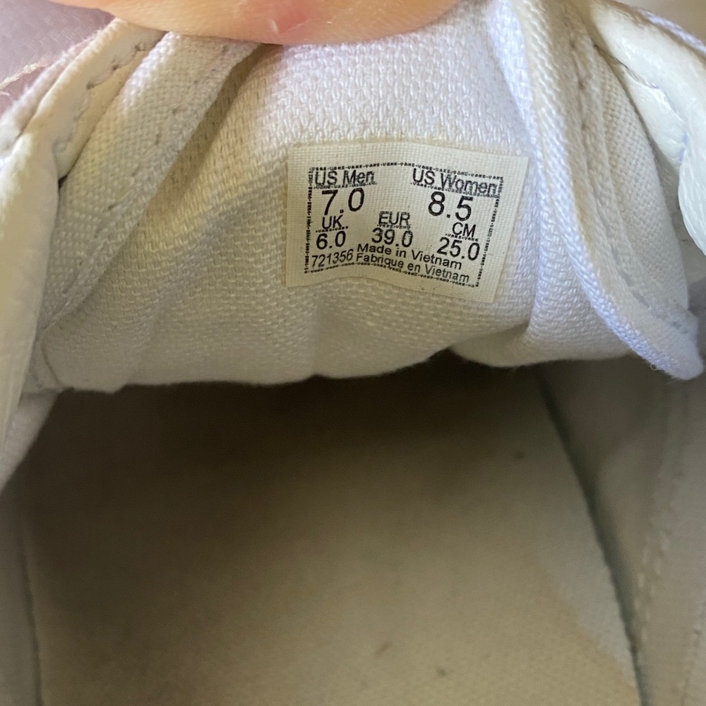 Women's White Platform Vans - Picture 5 of 6